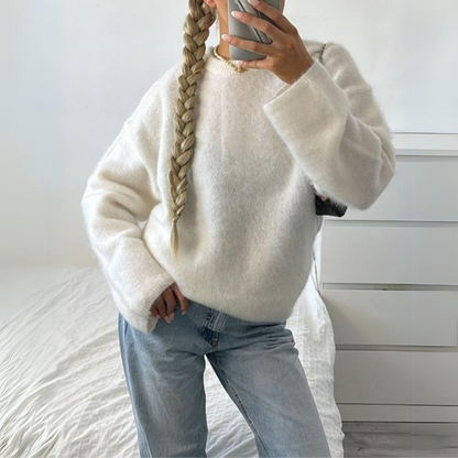 Ava | Mohair Crewneck