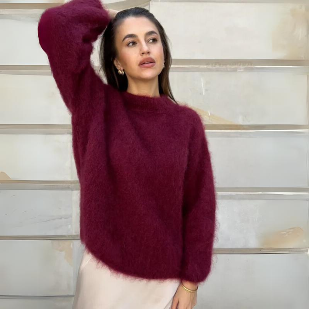 Ava | Mohair Crewneck