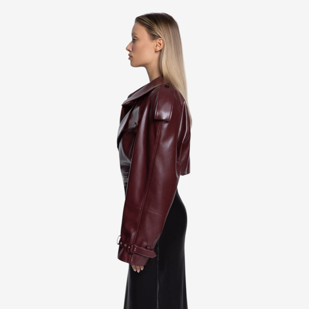 Lina | Burgundy Jacket