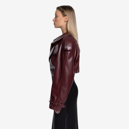 Lina | Burgundy Jacket